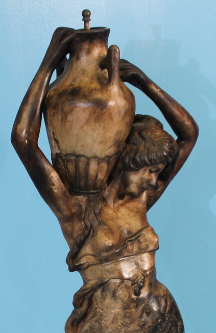194b - Terracotta Statute Depicting Classical Figure, 48 in. T