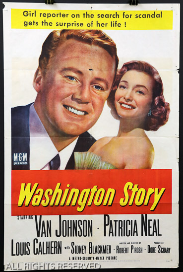 087a - Washington Story, 27 x 41, Design. 1