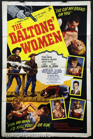 166a - The Daltons' Women, 27 x 41, Design. 1