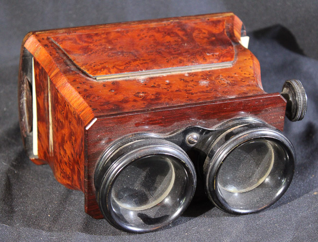 007a - Early 20th Century Carpathian Stereoscope