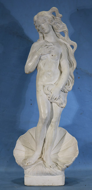 241a - Composition statue of Venus Rising, 34 in. T.